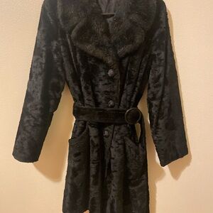 Vintage Faux Fur 70’s Coat